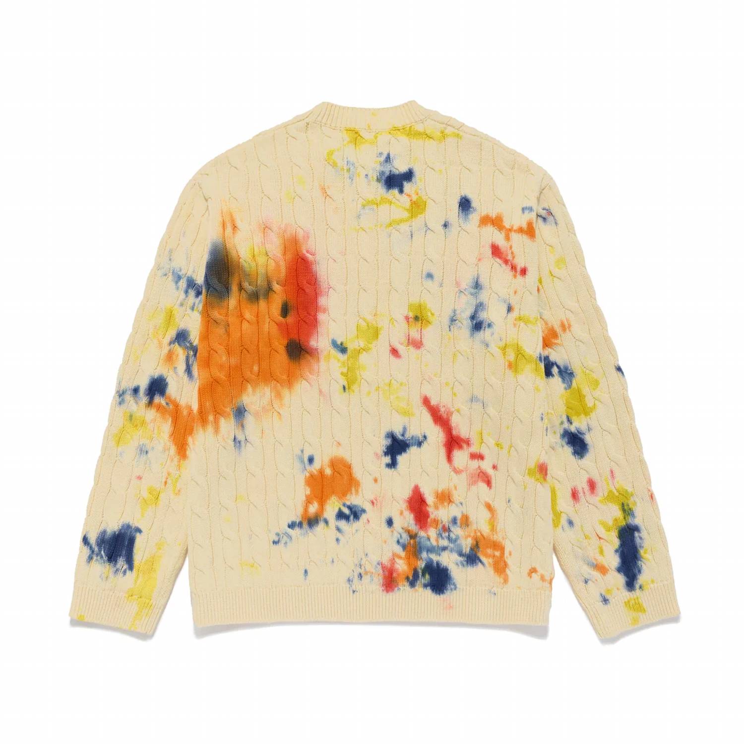 Awake - Tie-dye Appliqué Sweater