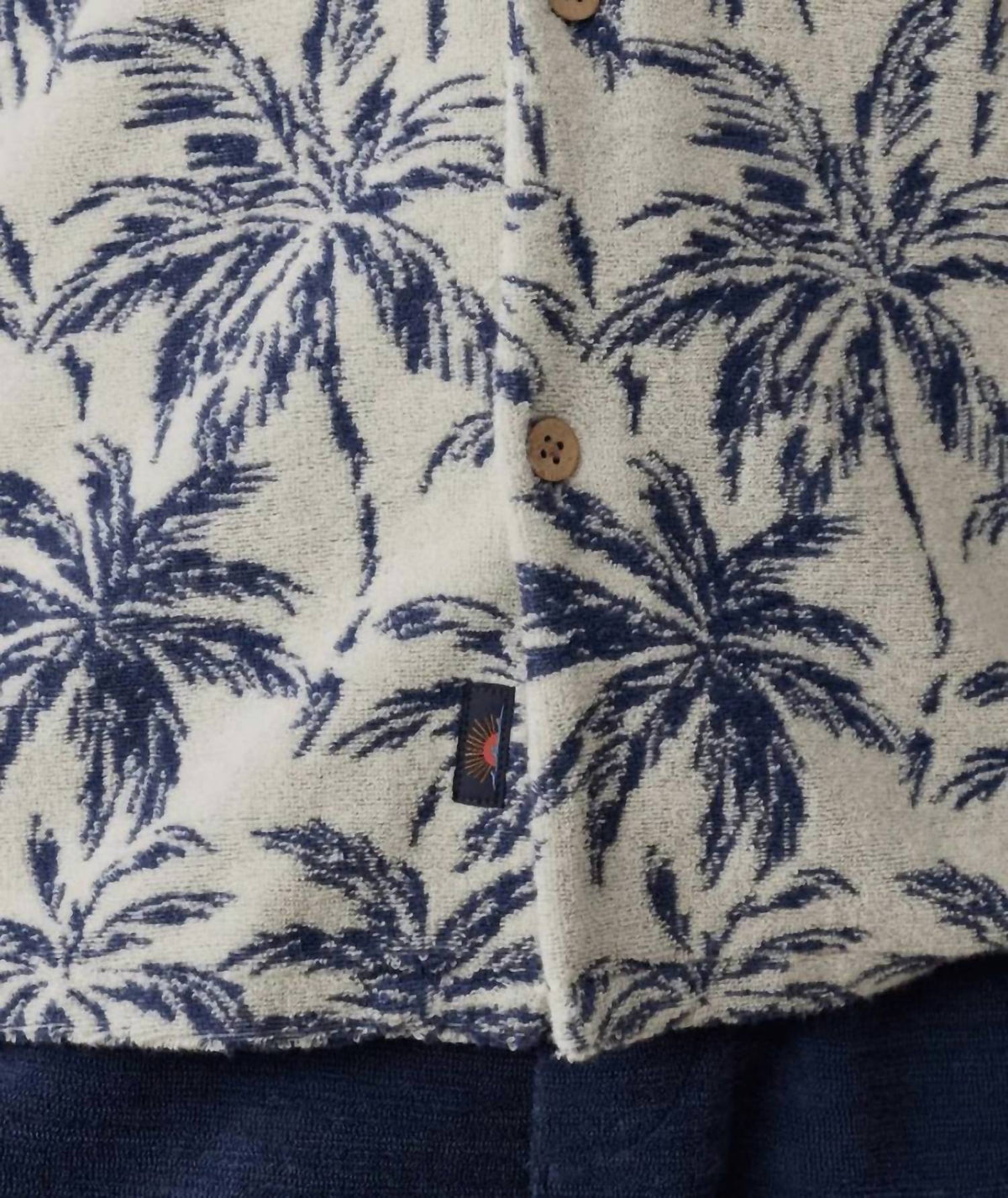 Faherty - Short Sleeve Cabana Towel Terry Shirt