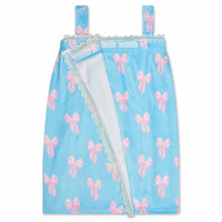 Iscream - Girl's Spring Bows Plush Spa Wrap