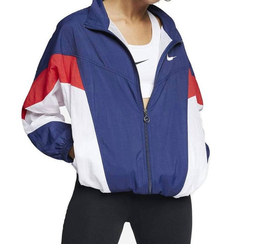 Nike - WOMEN'S WINDRUNNER THROWBACK LOOSE FIT JACKET