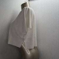 Splendid - Women's Short Sleeve Boxy Fit Rib Trim Sweatshirt