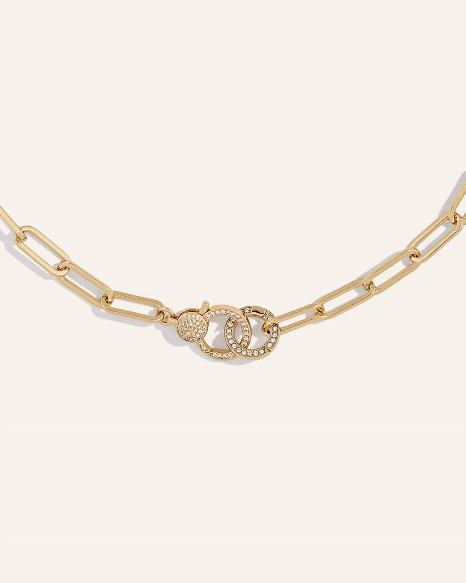 Stella & Dot - Jane Pavé Lariat Convertible Chain Necklace