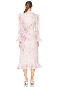 Zimmermann - Crush Flower Midi Dress