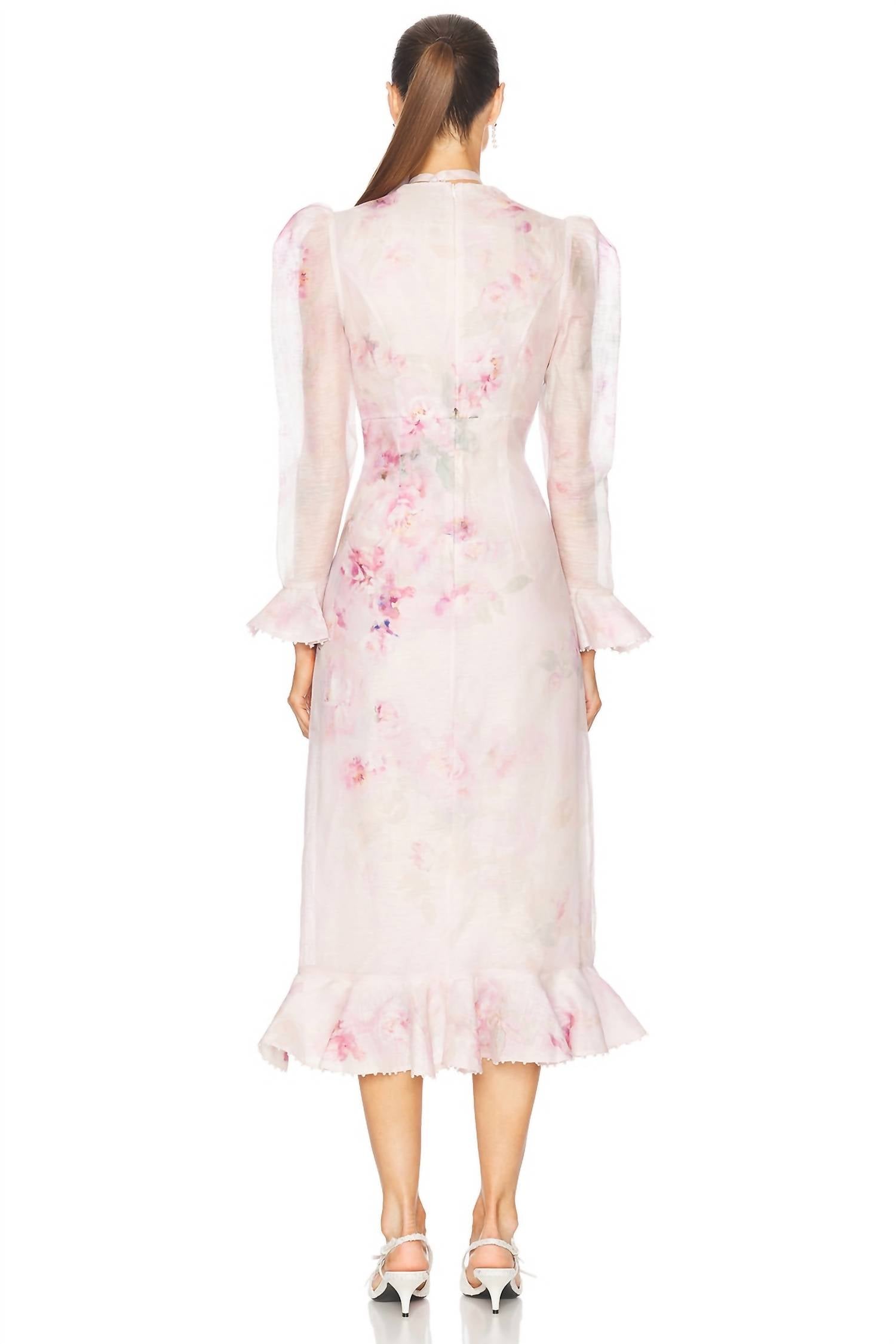 Zimmermann - Crush Flower Midi Dress