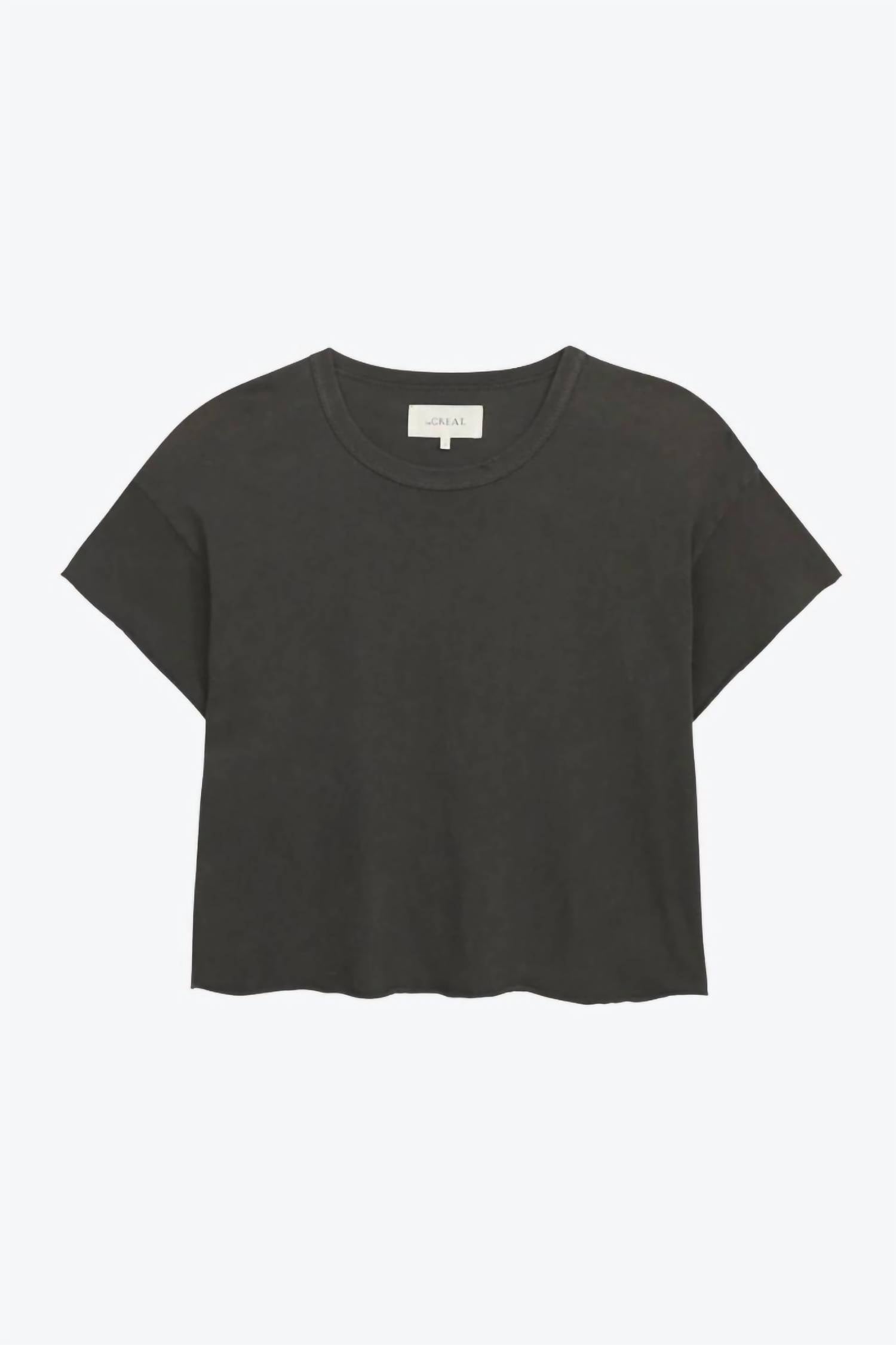 The Great. - Crewneck Crop Tee