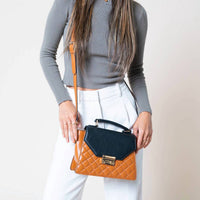 Jen & Co. - Women's Lou Crossbody Bag With Push Lock