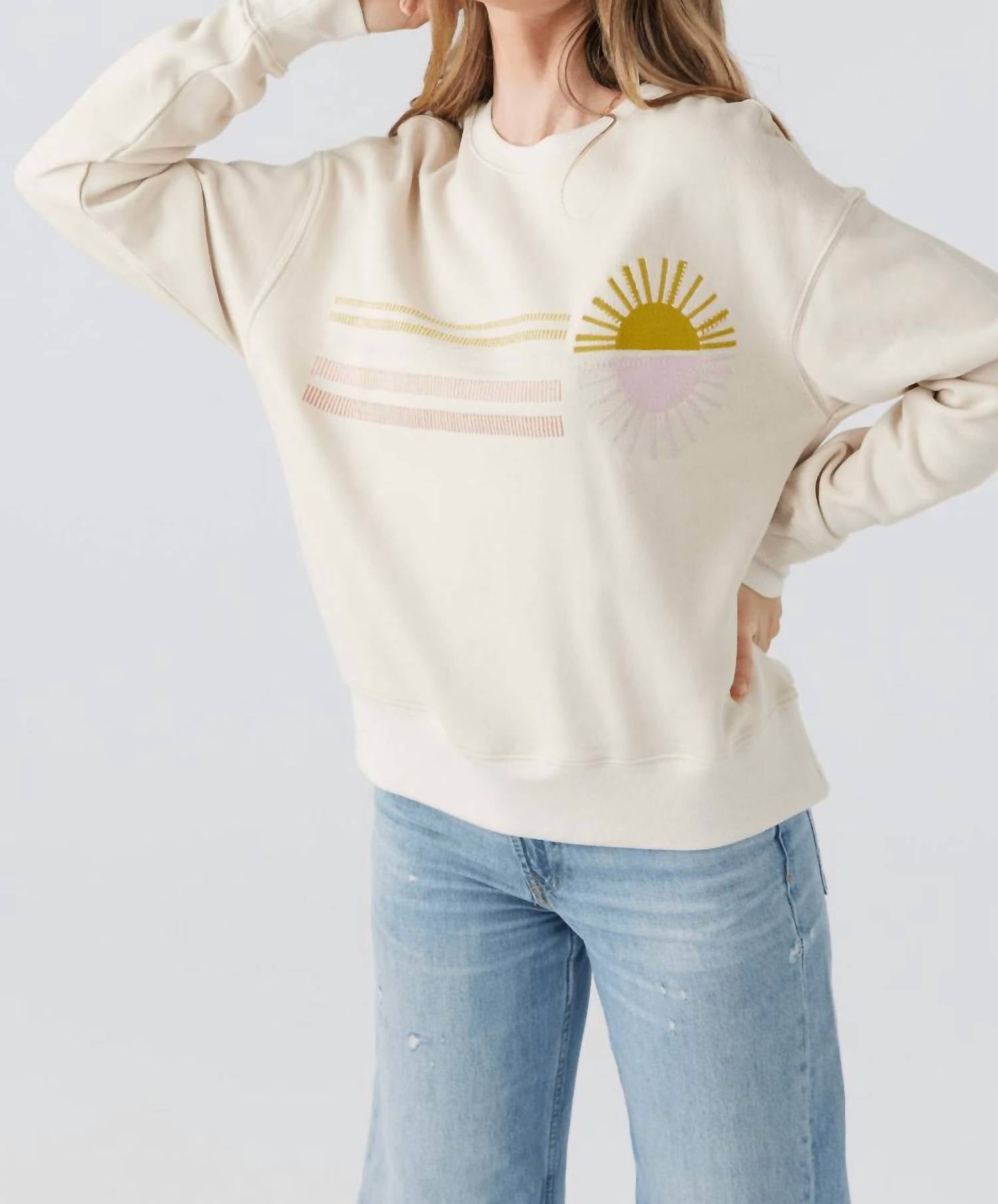 Sol Angeles - Solstice Weekender Crew Neck Sweater
