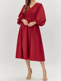Jodifl - Brylee Long Sleeve Maxi Dress With Pockets