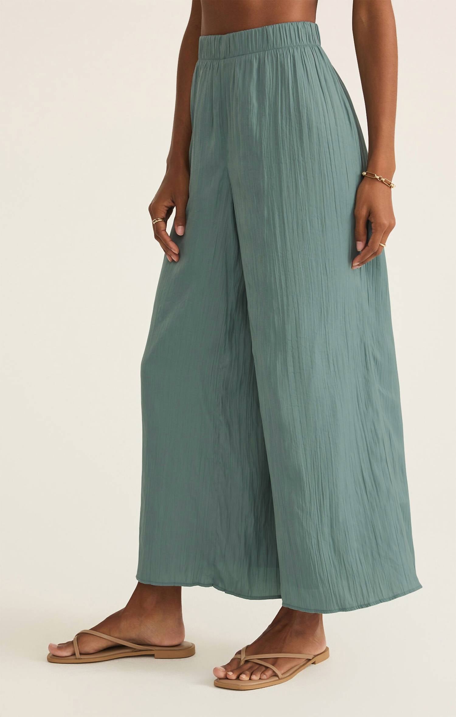 Z Supply - Sunset Crinkle Satin Pant
