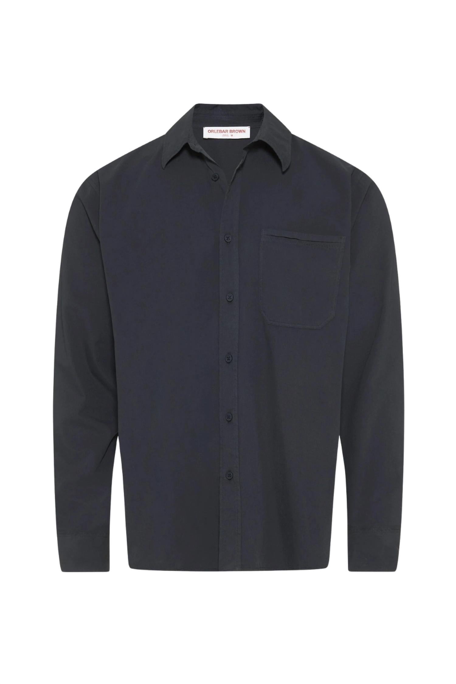Orlebar Brown - Men's Grasmoor Garment Dyed Cotton Shirt