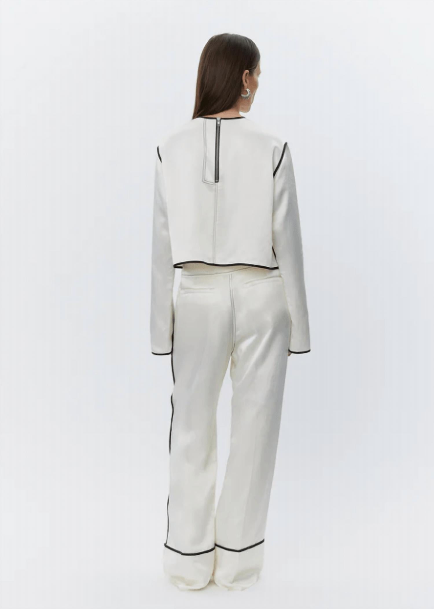 Day Birger - Gianna High Shine Piped Pant