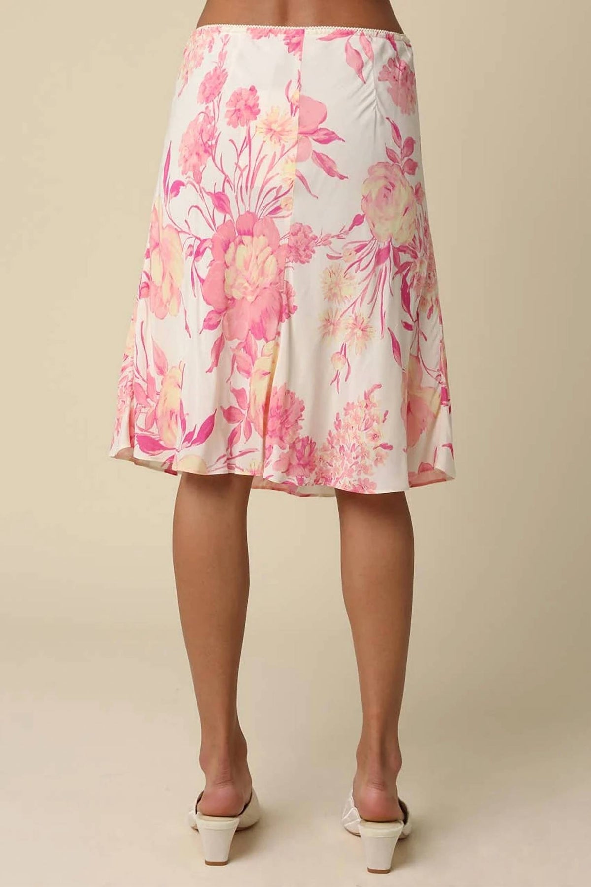 Olivaceous - Rosavelle Garden Midi Skirt