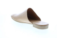bueno Women's Jory Open Toe Slide Sandal in tan - women's sandal - detail view