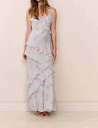 Loveshackfancy - Rialto Floral Chiffon Maxi Dress