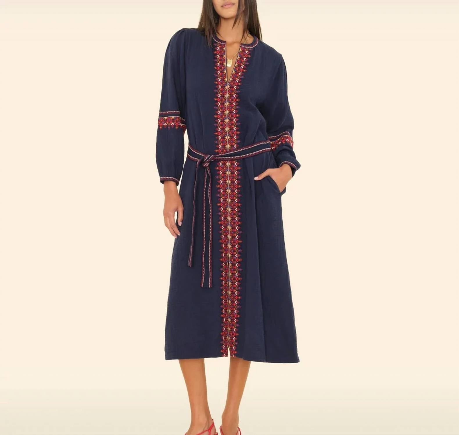 Xirena - Gabriella Long Puff Sleeve Dress