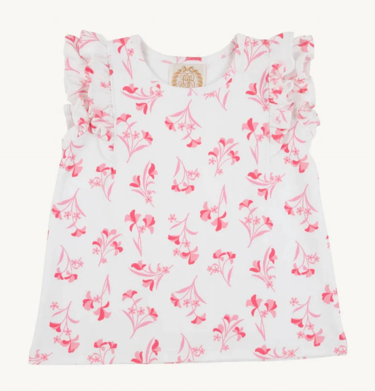 The Beaufort Bonnet Company - Girl's Ruehling Ruffle Top