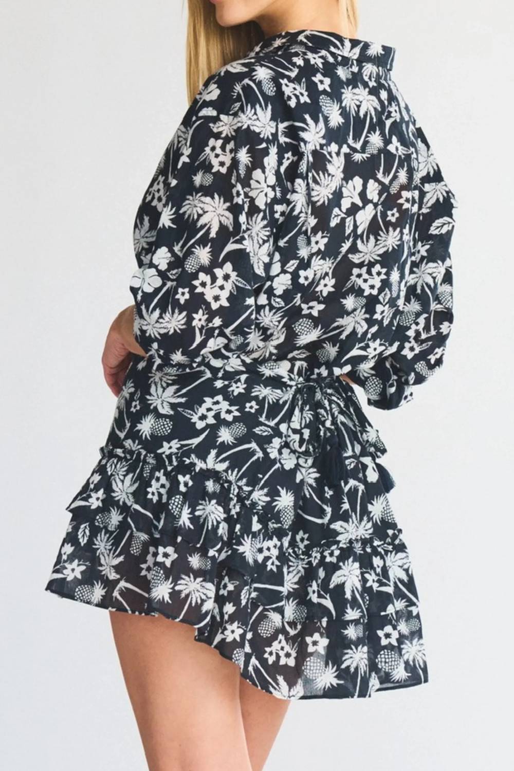 Coniglio - Cinch Back Mini Skirt