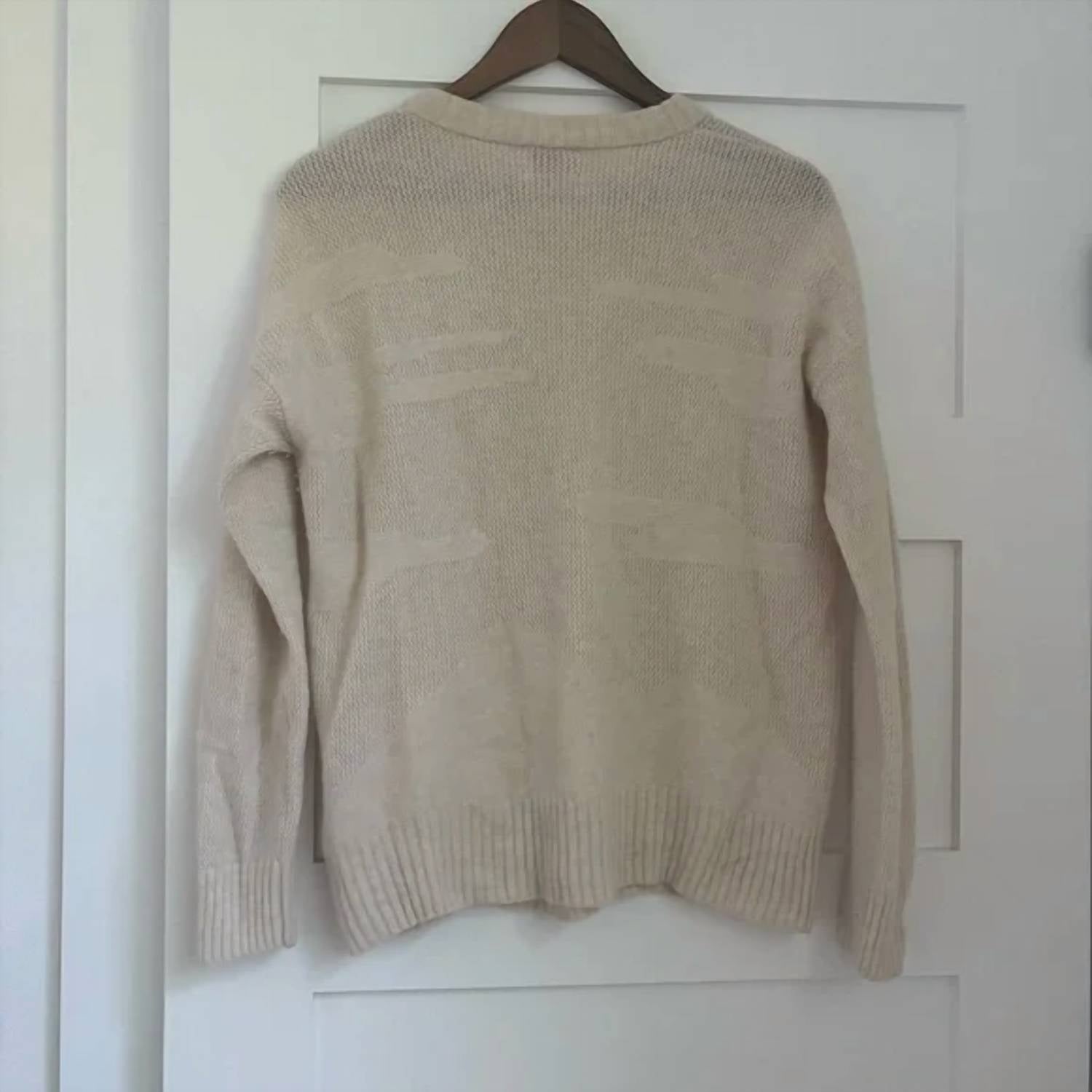Brodie Cashmere - Desert Textured Boyfriend Sweater