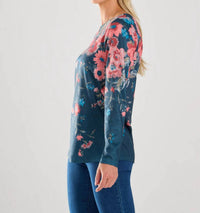 Fdj - Long Sleeve Boatneck Top