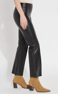 Lysse - Elysse Faux Leather Ankle Bootcut Pants