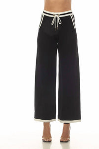 AZI kim pants in black - women's pants