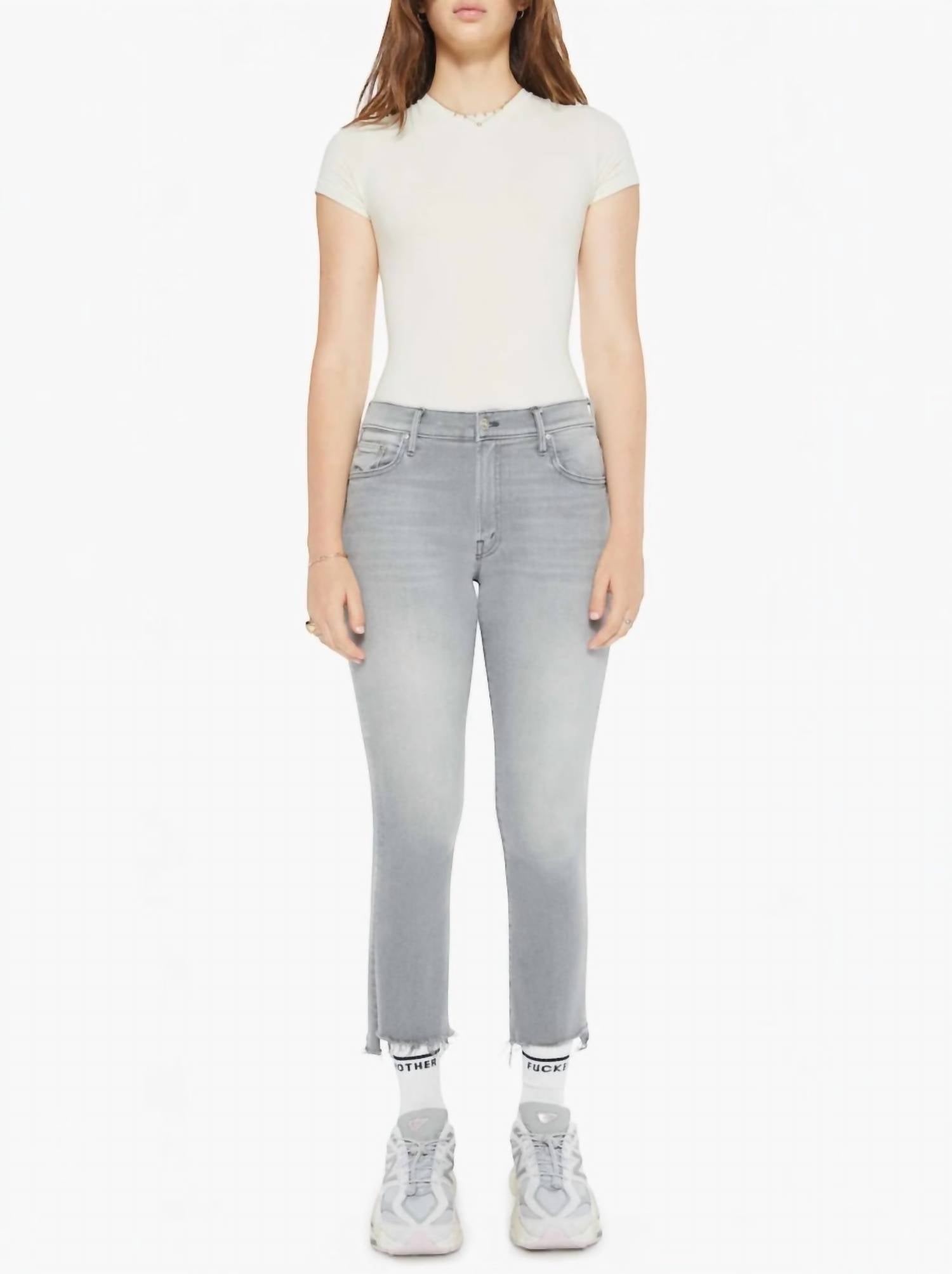 Mother - Insider Crop Step Fray Pants