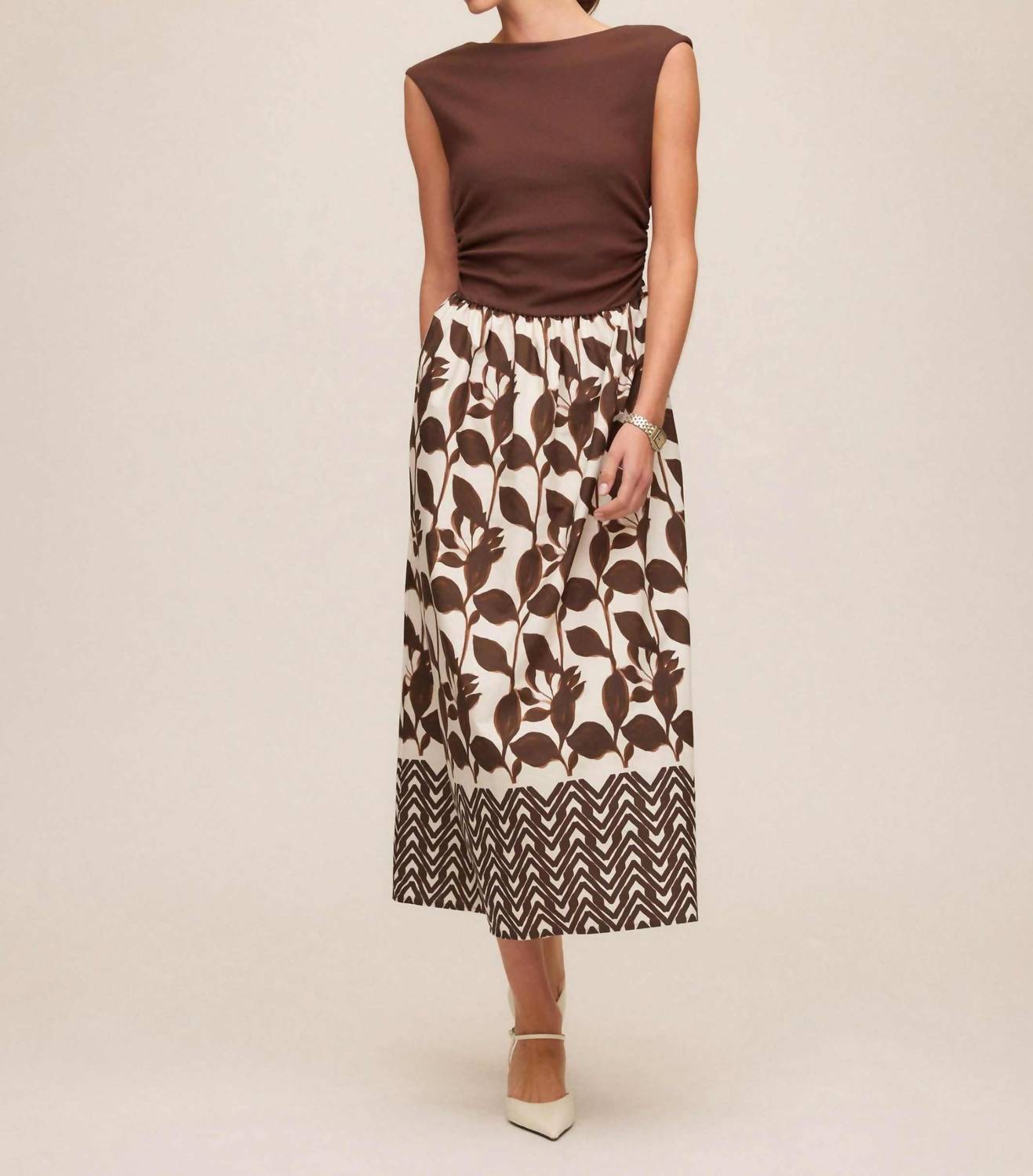 Fifteen Twenty - Women's Carina Long Contrast Dress