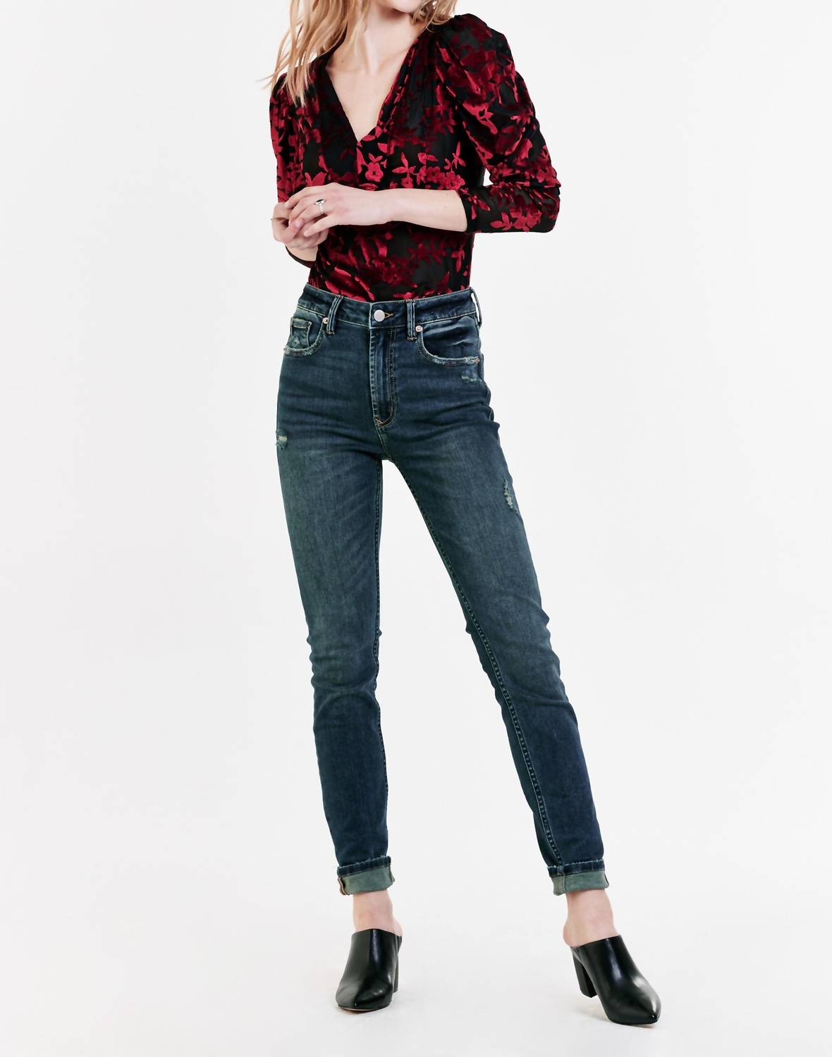 Dear John Denim - Leanne Velvet Top
