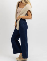 Mittoshop - Wide Leg Denim Jean