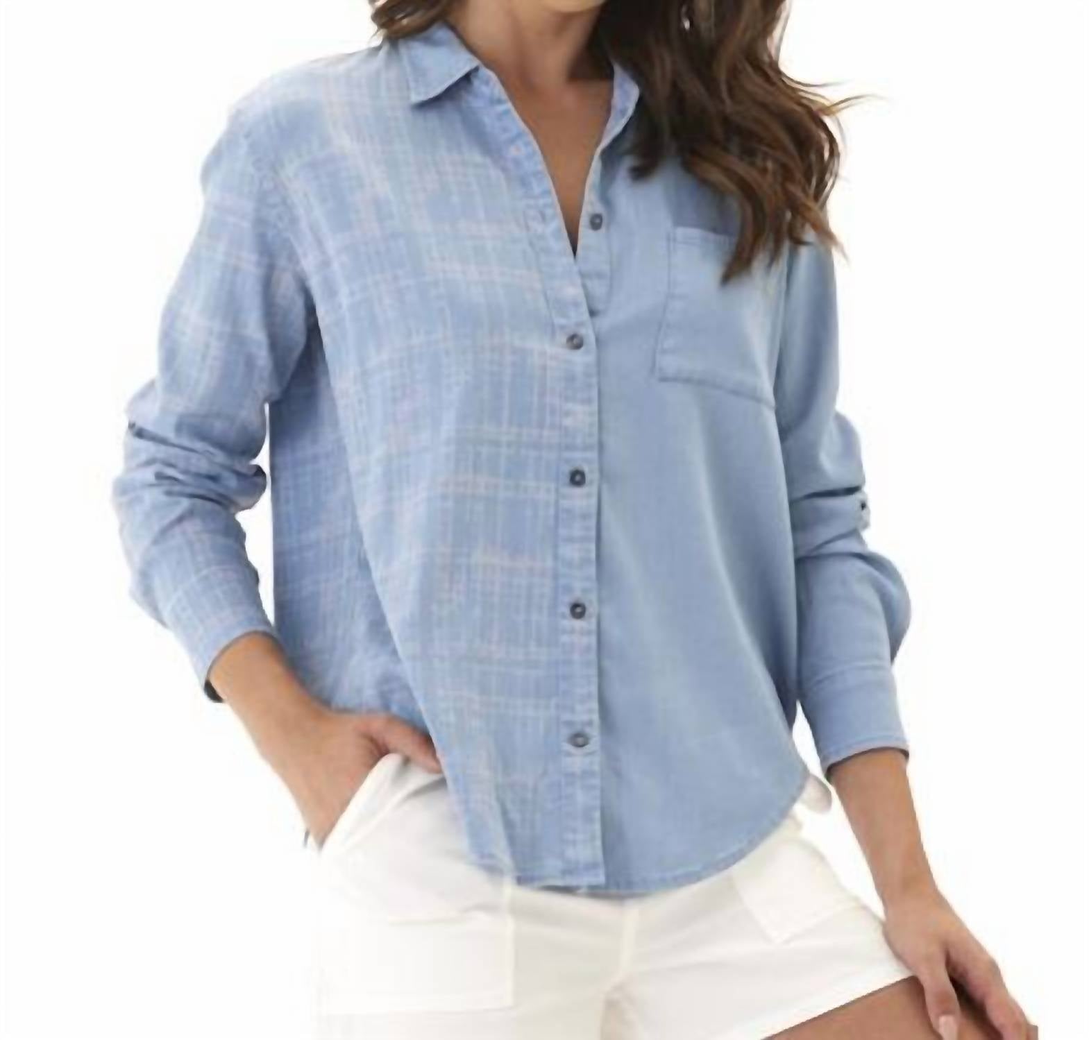 Threads 4 Thought - Prudence Grid Plaid Button Down Shirt