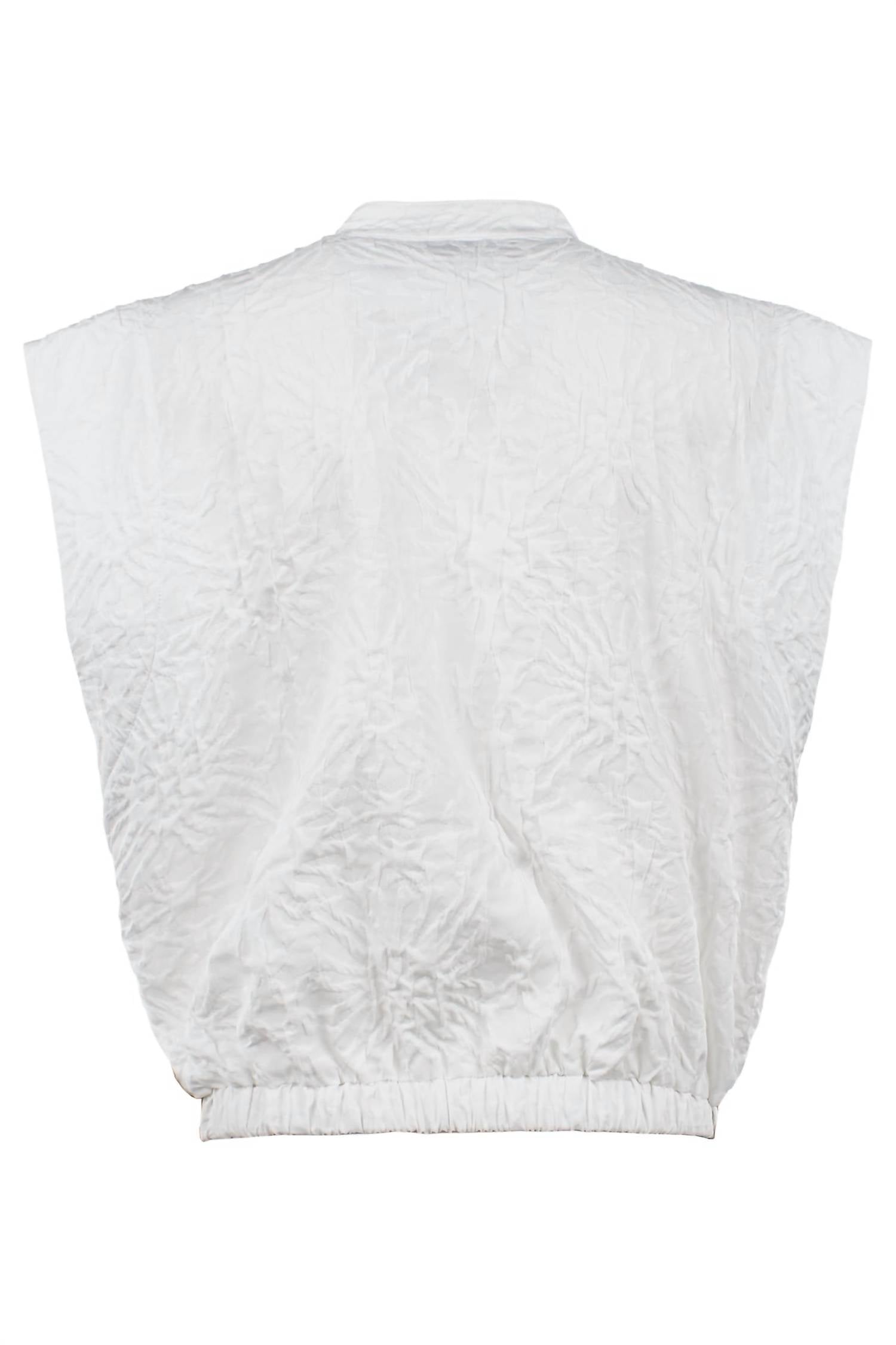 Finley - Pearl Popover Textured Jacquard Top