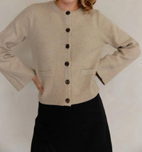 Mod Ref - Flared Sleeve Cardigan