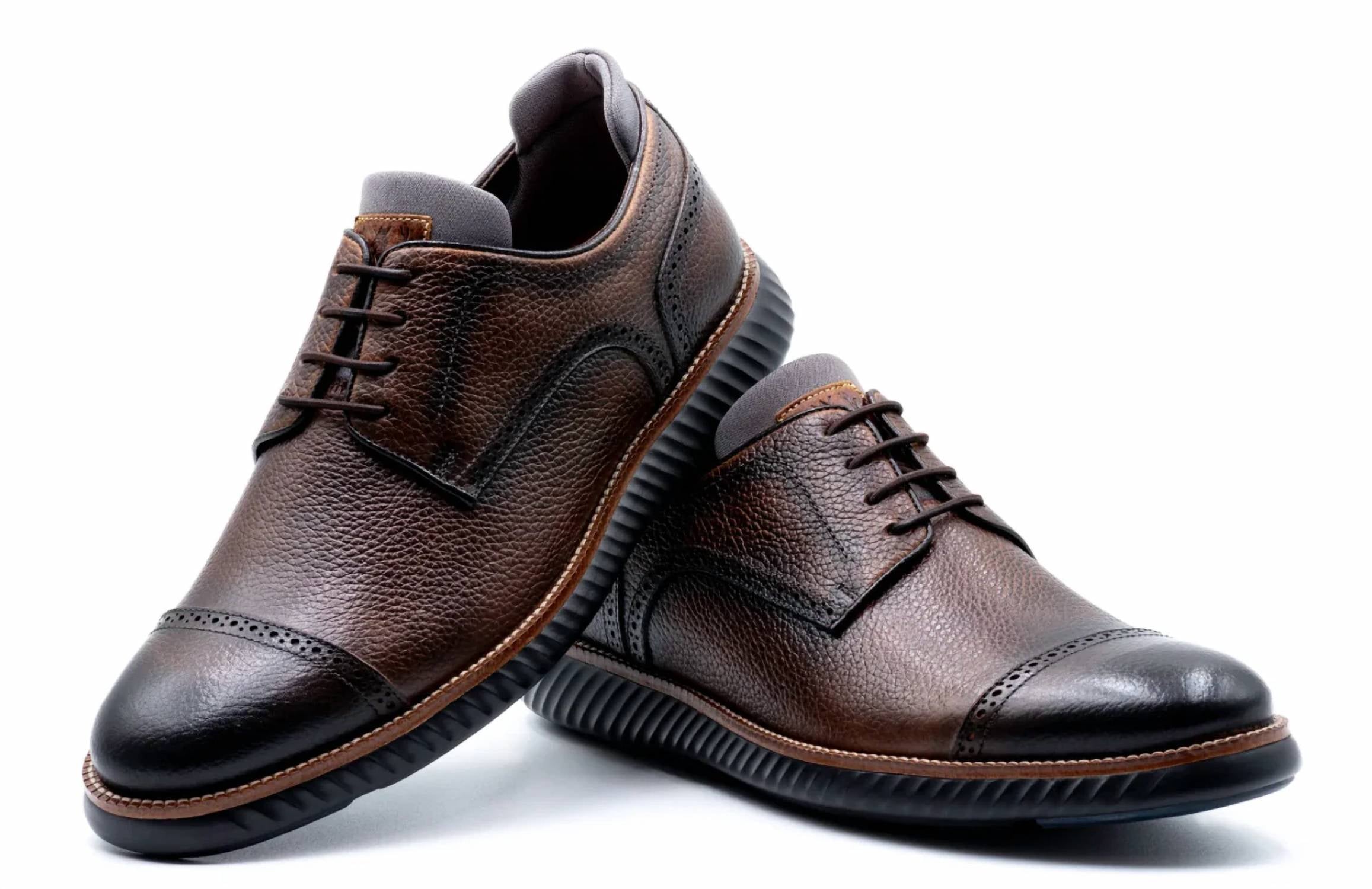 Martin Dingman - Men's Countryaire Pebble Grain Cap Toe Shoe