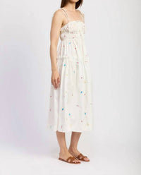 En Saison - Nellie Tie Shoulder Straps Midi Dress