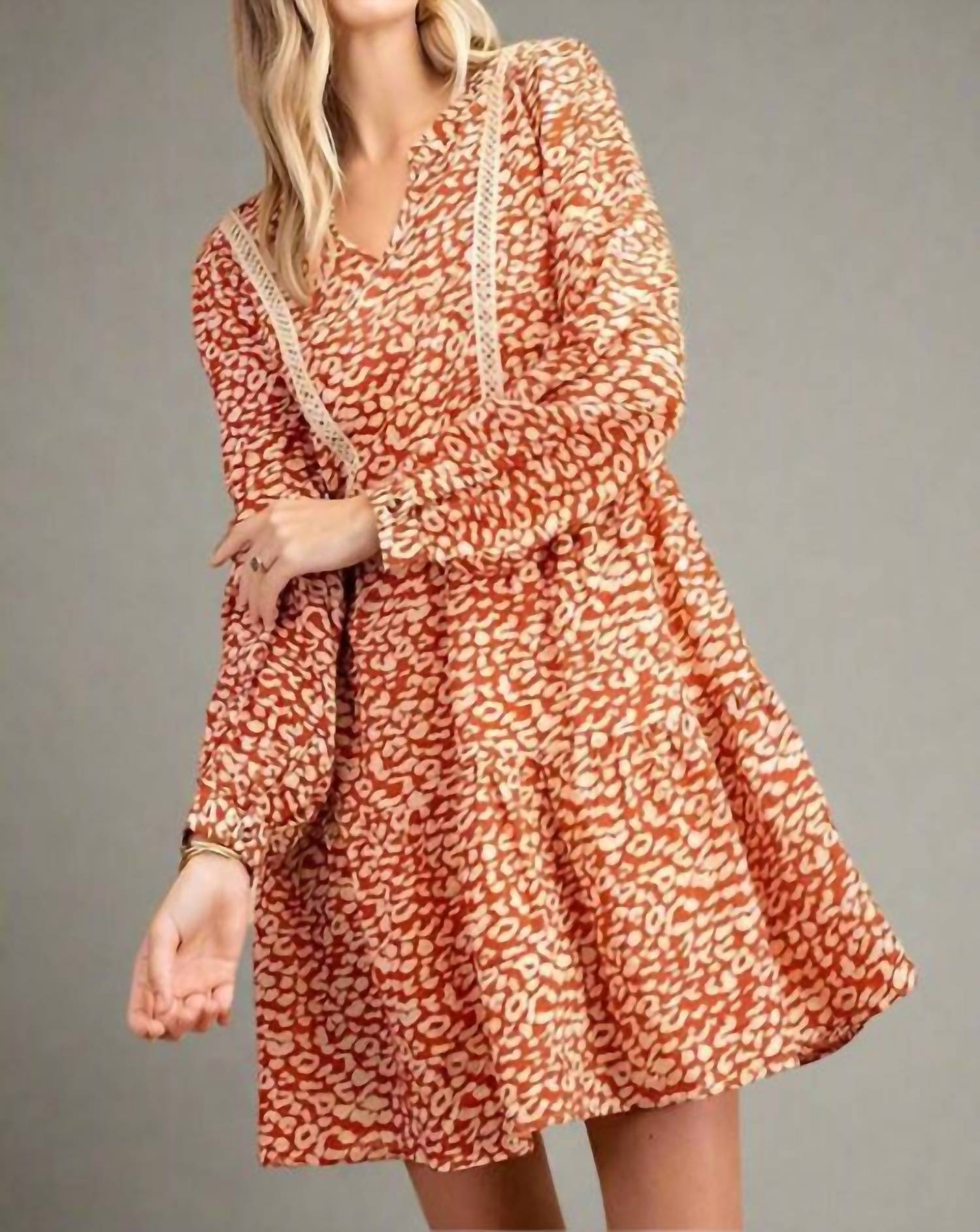 Kori - Animal Print Dress