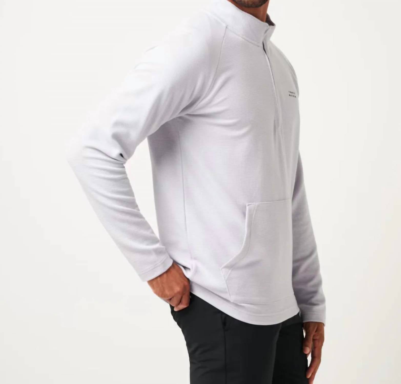 Travismathew - Performance Waffle Quarter Zip Pullover