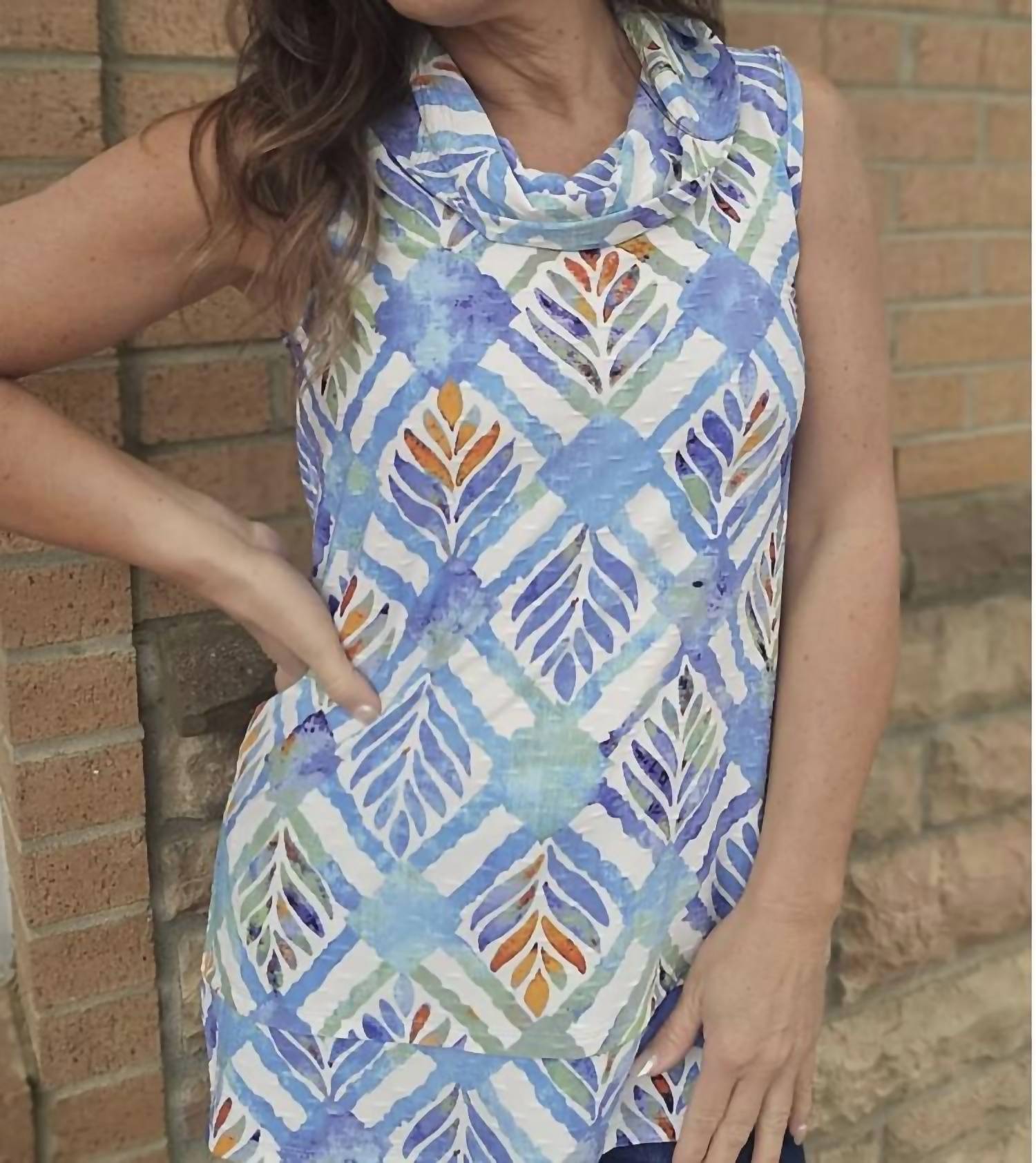 Pure Essence - Sleeveless Tunic Top