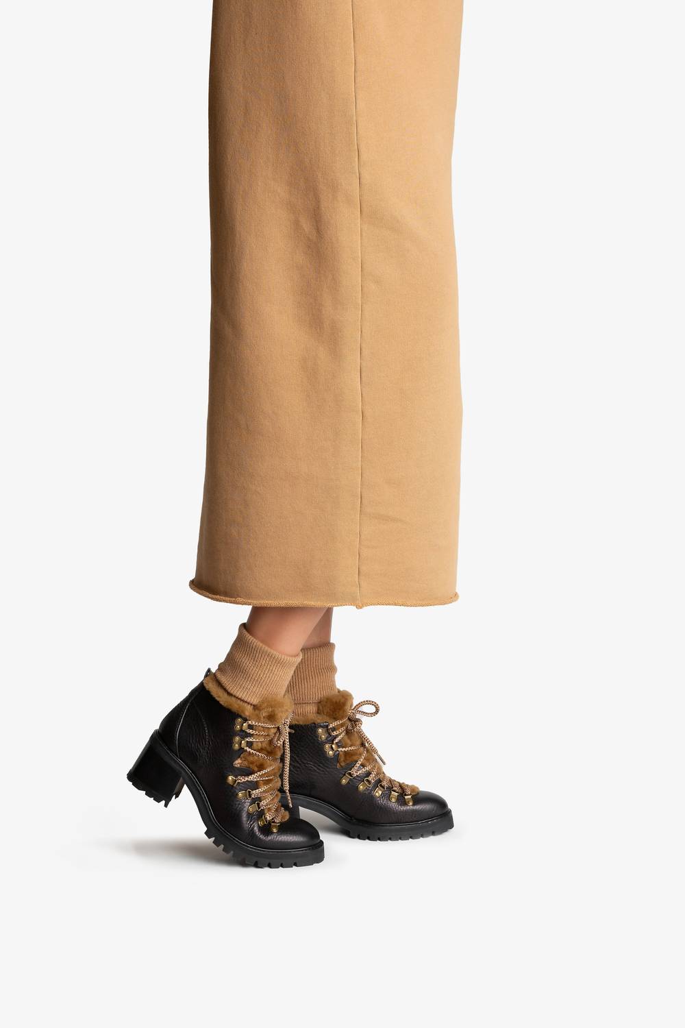pedro garcia Women's Zenit Boots in black - women's shoe - detail view