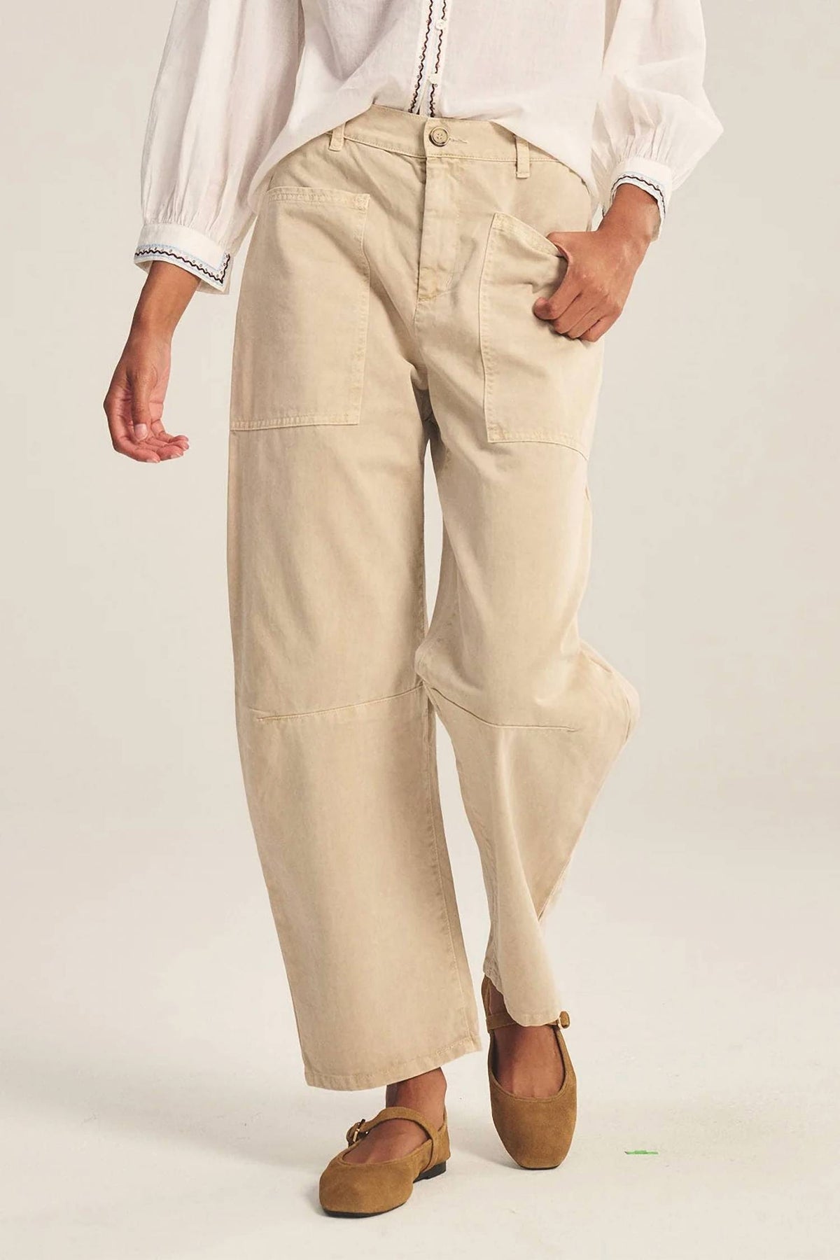 Velvet By Graham & Spencer - Brylie Barrel Leg Pant