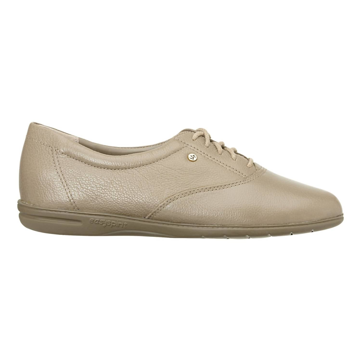 easy spirit Women's Motion Lace Up Oxford Shoes in wheat - women's flats