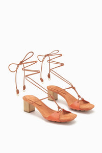 Ulla Johnson - Women's Loren Lace Up Midi Heels