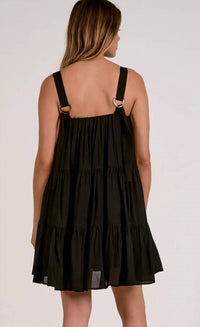 Elan - Jodi Tiered Woven Mini Dress