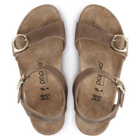 BIRKENSTOCK Women's PAPILLIO SOLEY RING BUCKLE SANDAL - NARROW WIDTH in cognac - women's shoe - alternate view