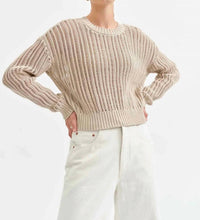 Daze - Seaside Open-knit Sweater