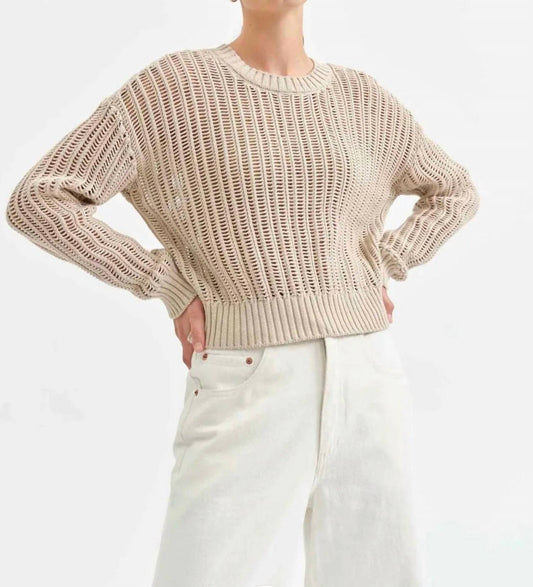 Daze - Seaside Open-knit Sweater