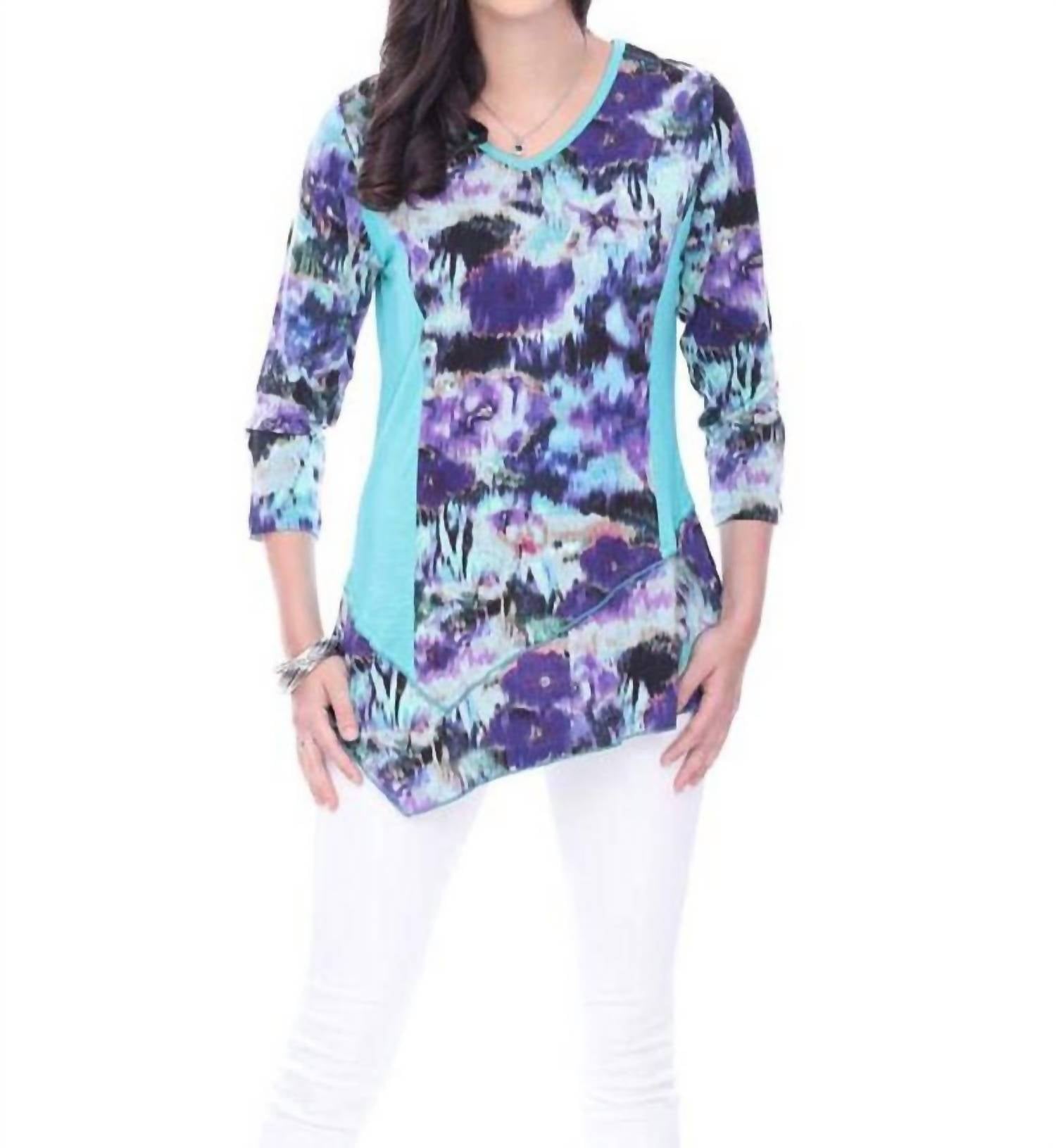 Parsley & Sage - Lily Pond Asymmetrical Top