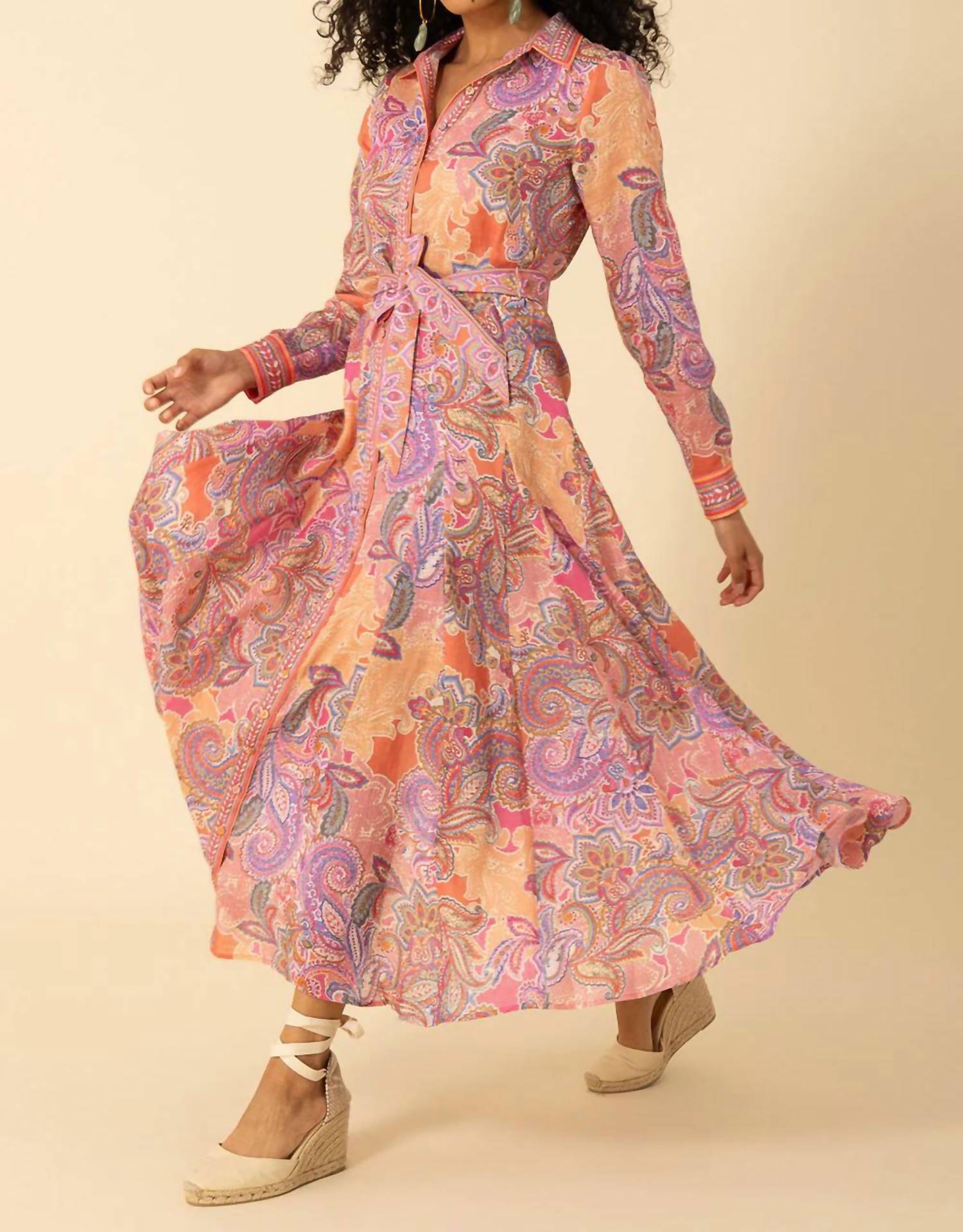Hale Bob - Clementine Linen Dress