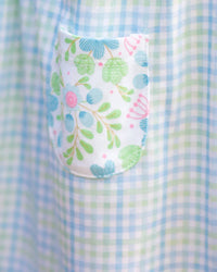 Little Threads - Girls' Christina Check Pocket Dress