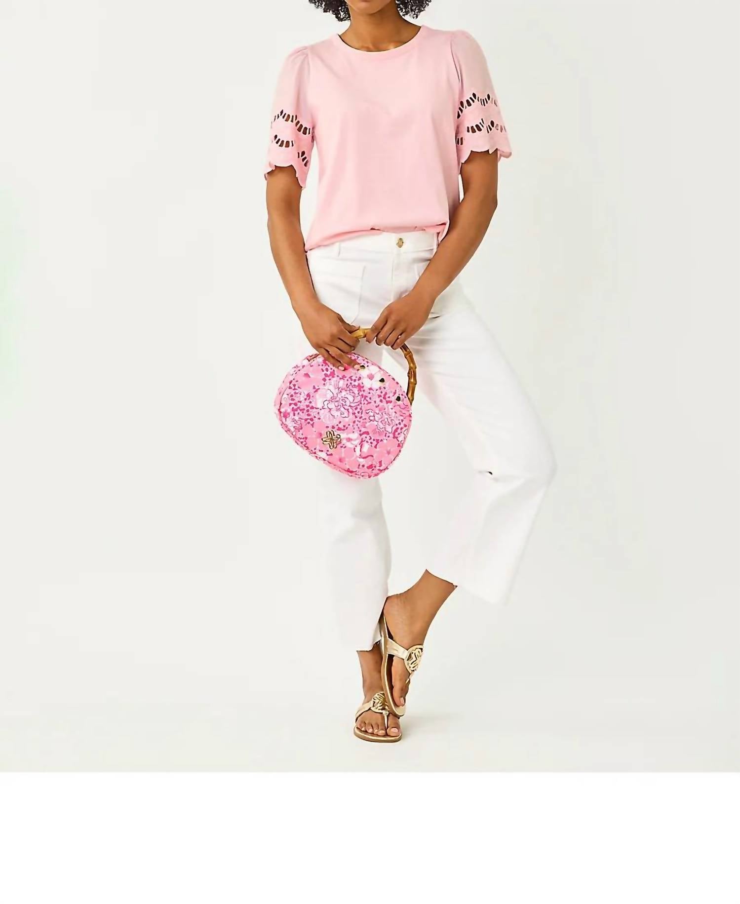 Lilly Pulitzer - Sebene Eyelet Knit Top