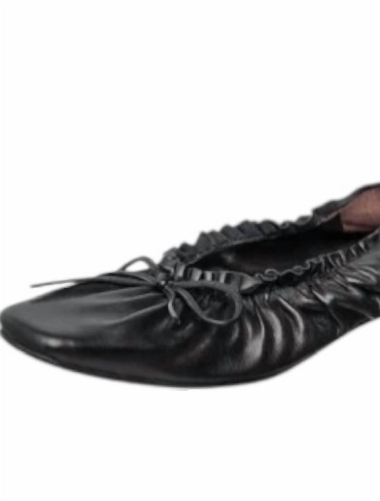 Antelope Women's Demi Flat Shoes in black - women's flats - detail view
